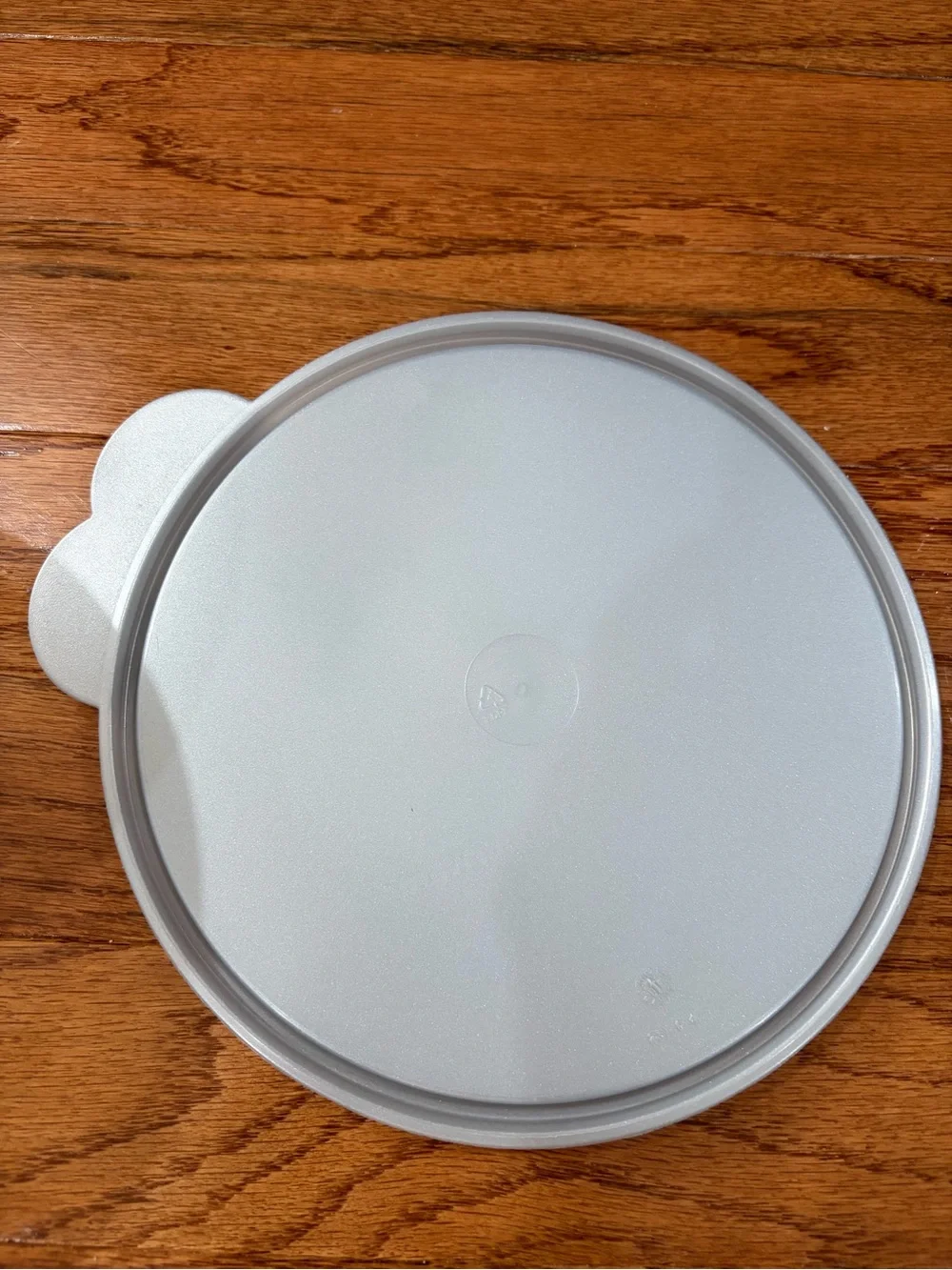 Tupperware Frosted Translucent Bowl Clear White with Lid*